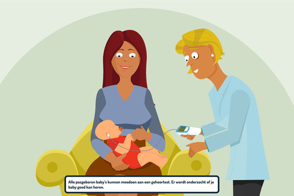 Steffie legt gehoortest uit in simpele taal