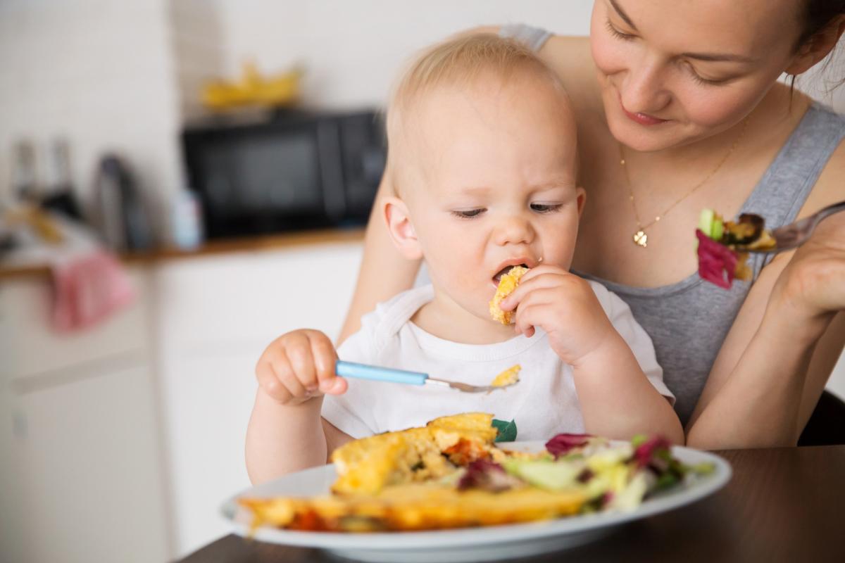 Zelf leren eten