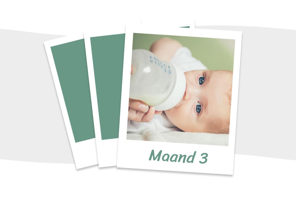 Baby 3 maanden: wat kun je verwachten?