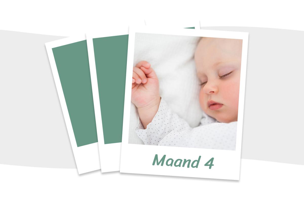 Baby 4 maanden: wat kun je verwachten?