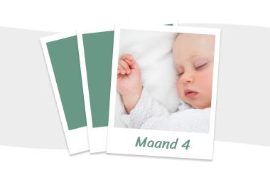 Baby 4 maanden: wat kun je verwachten?