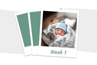 Week 1 van je baby: wat kun je verwachten?