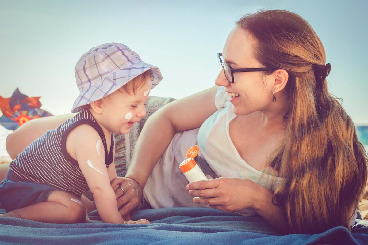 Hygiëne & zonnen met je baby op vakantie