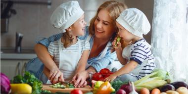 Vegetarisch of veganistisch eten met kinderen