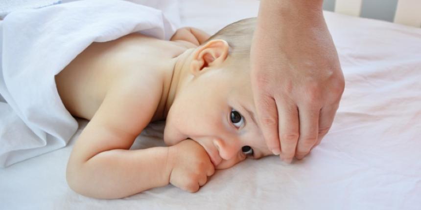 Roodvonk bij je baby: de symptomen