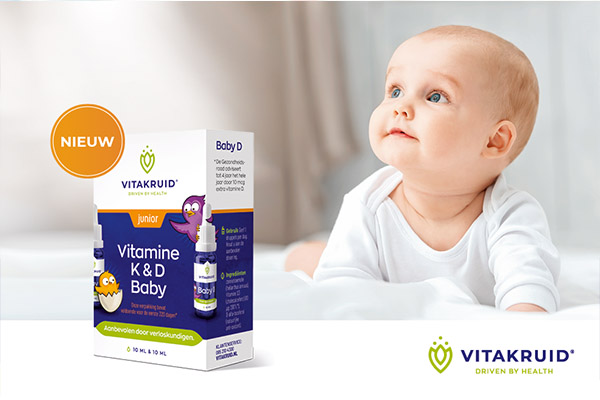 Vitamine K & D Baby van Vitakruid