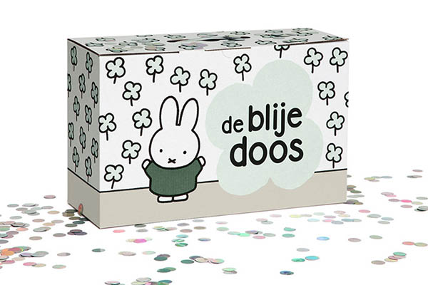 de blije doos van WIJ Vraag gratis de blije doos aan