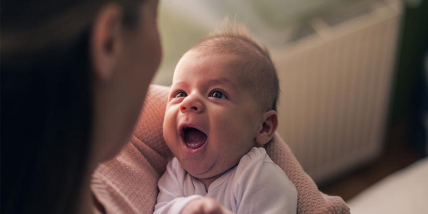 Lacht, beweegt en gilt je baby veel? Dit zegt het over hem