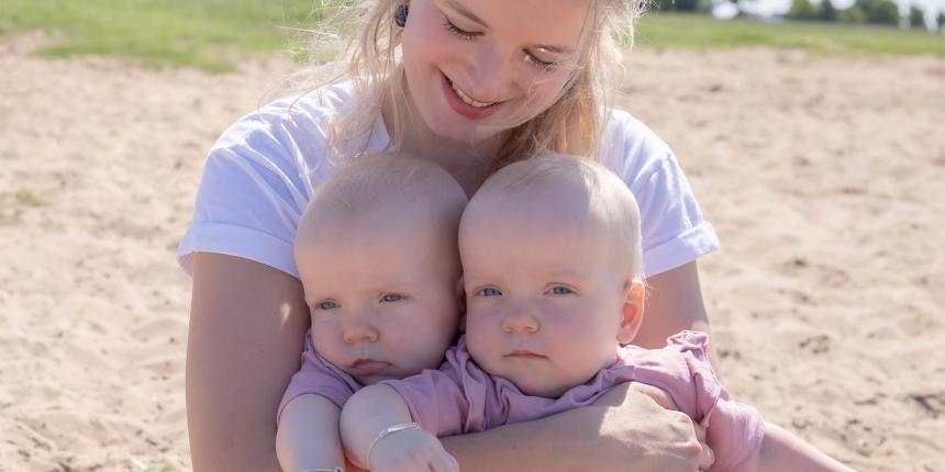 Marlissa: Ik was zwanger van de meest zeldzame vorm van een tweeling