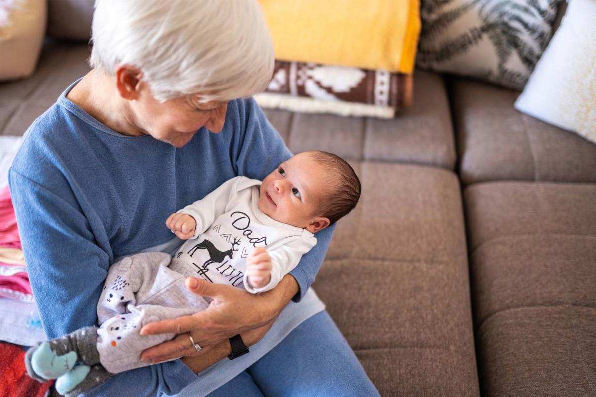 Mijn moeder heeft gewacht met sterven tot mijn zoon geboren was