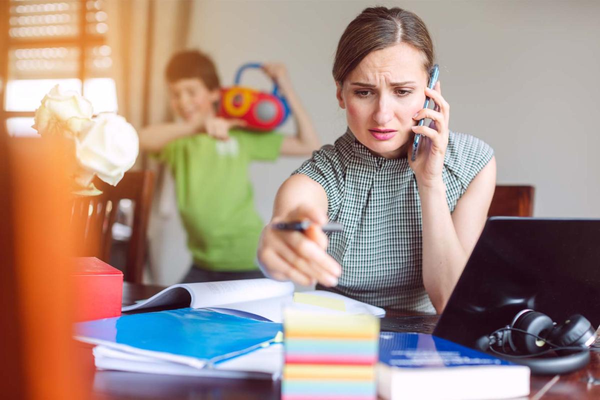 Respect voor alle (thuiswerkende) moeders met nog meer kinderen dan ik