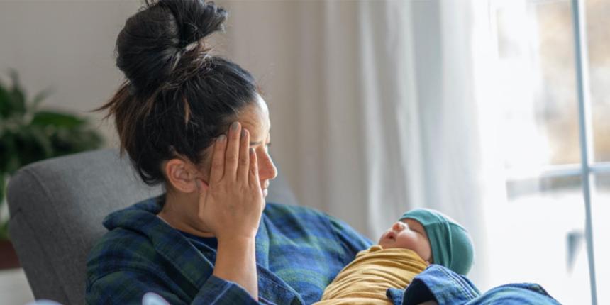 Elish heeft postnatale angst: altijd bang dat er iets met je kind gebeurt