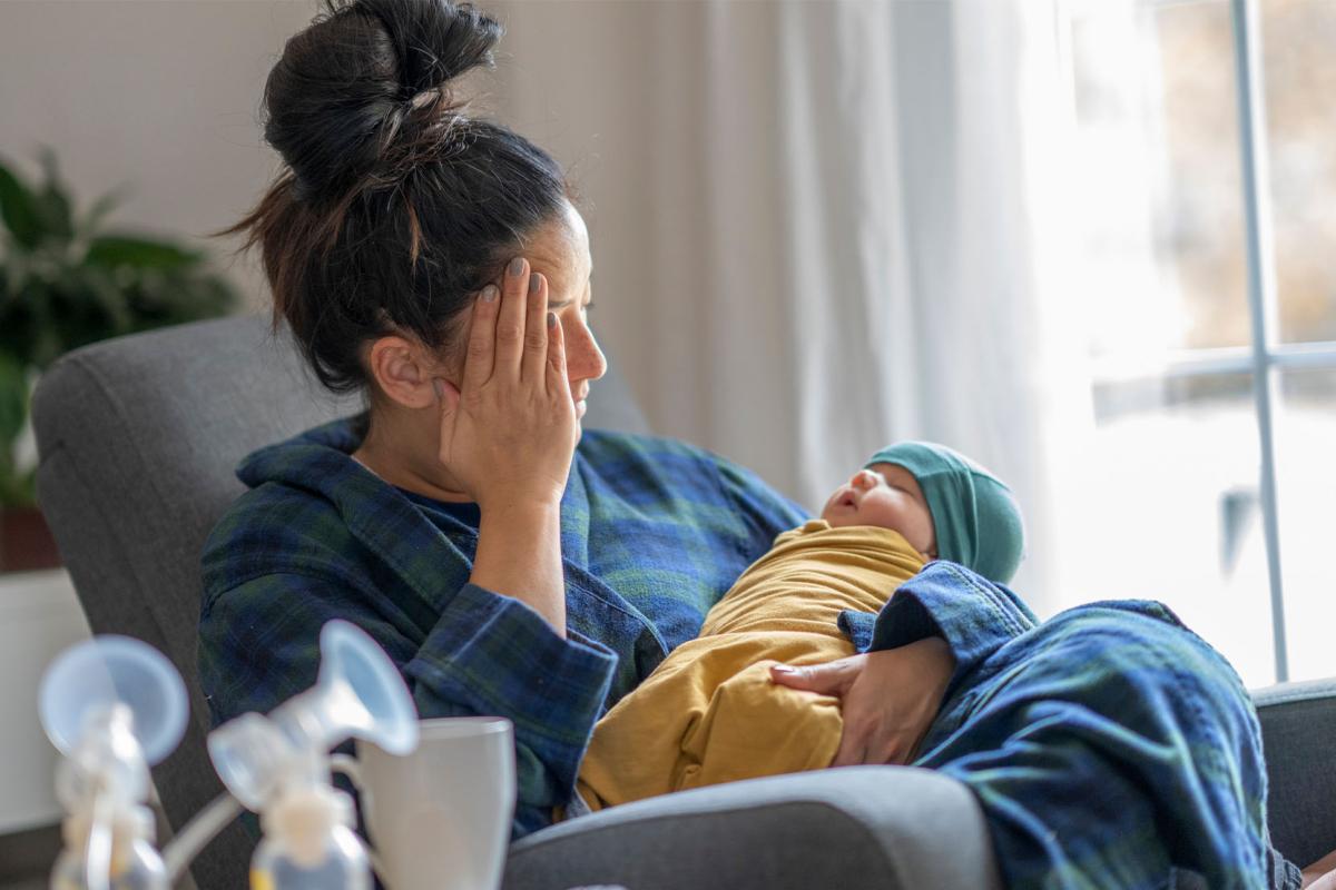 Elish heeft postnatale angst: altijd bang dat er iets met je kind gebeurt