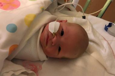 Vijf dagen na de geboorte bleek onze dochter chronisch ziek