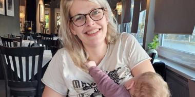 Hoe borstvoeding Geertje door haar postnatale depressie heeft geholpen 
