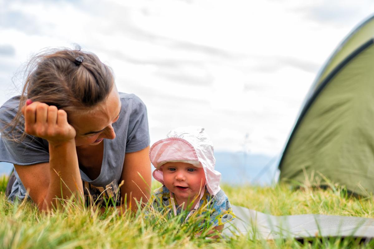 Kamperen met een baby? Lotte doet het nooit meer