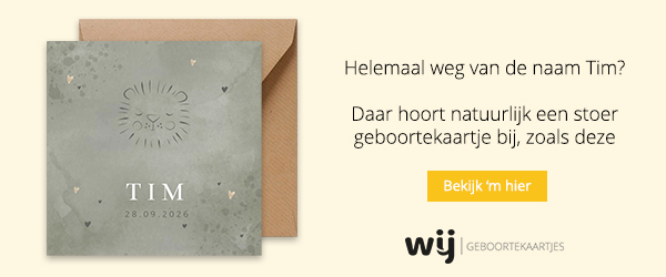 WIJ Geboortekaartjes