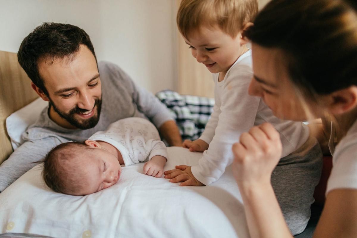 Vertellen dat je bevallen bent aan familie? Roos wachtte bewust 3 dagen