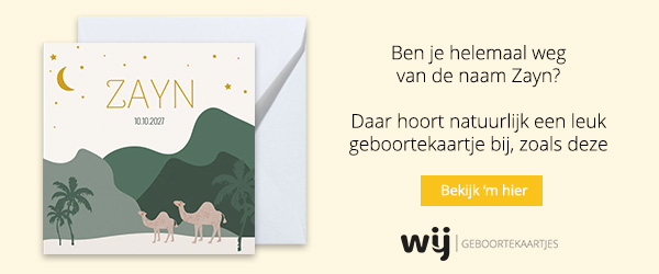 WIJ Geboortekaartjes