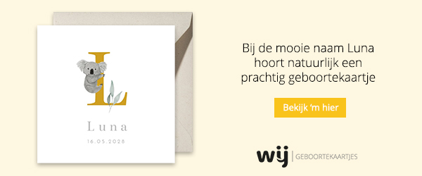 WIJ Geboortekaartjes