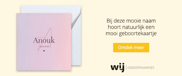 WIJ Geboortekaartjes | Anouk