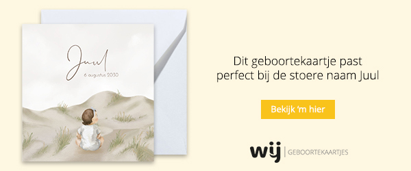 Kaartje Juul | WIJ Geboortekaartjes