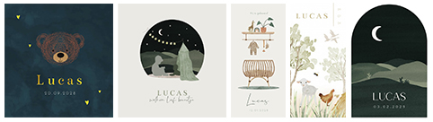 Kaartjes Lucas | WIJ Geboortekaartjes
