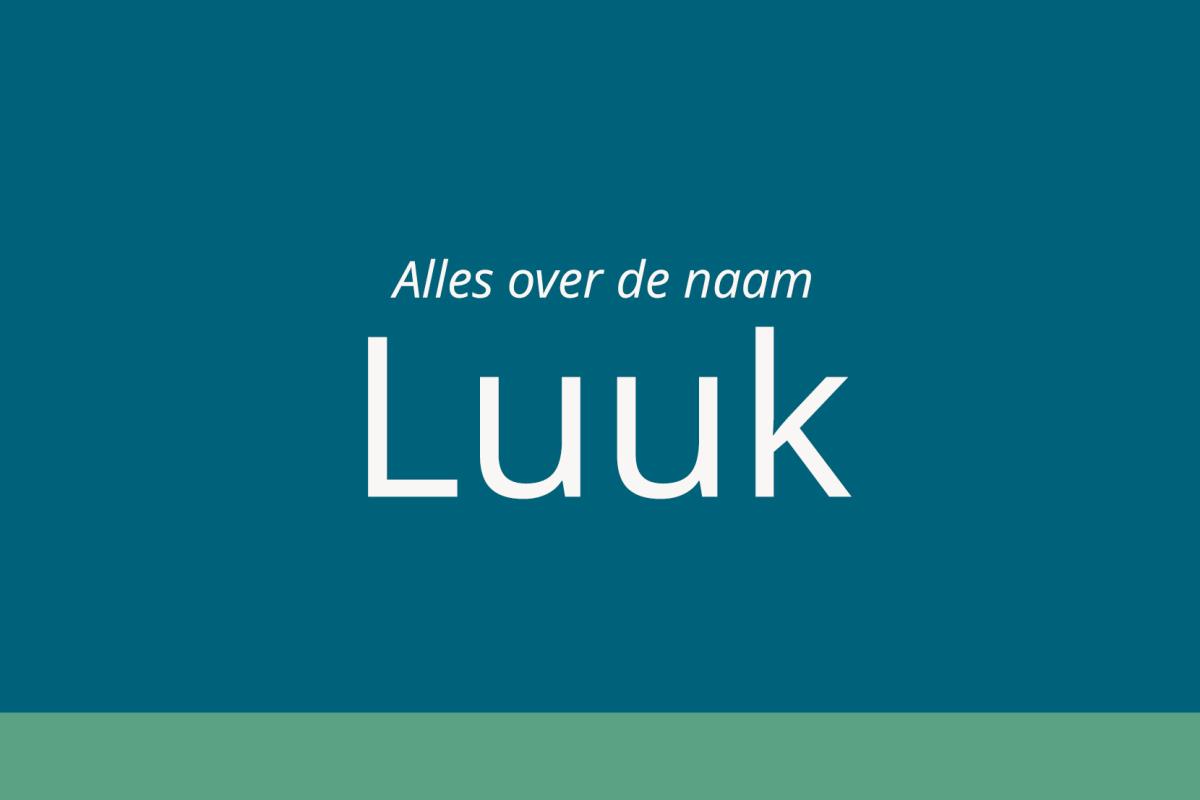 Luuk Luuk