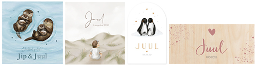 Kaartjes Juul | WIJ Geboortekaartjes