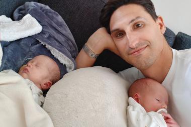 Van nul naar twee: Jan over zijn start als tweelingvader