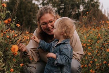 Solo moeder worden: Klariena nam zelf het besluit