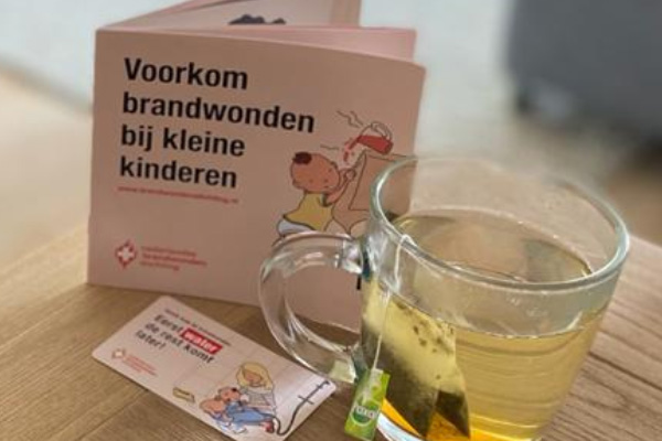 Vraag nu gratis boekje aan van de Brandwondenstichting