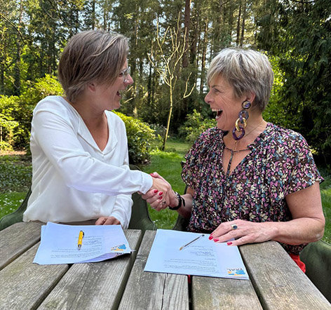 WIJ Hoofdredacteur Mariska slaat de handen ineen met Prinses Laurentien van Taalschatten WIJ Hoofdredacteur Mariska slaat de handen ineen met Prinses Laurentien van Taalschatten